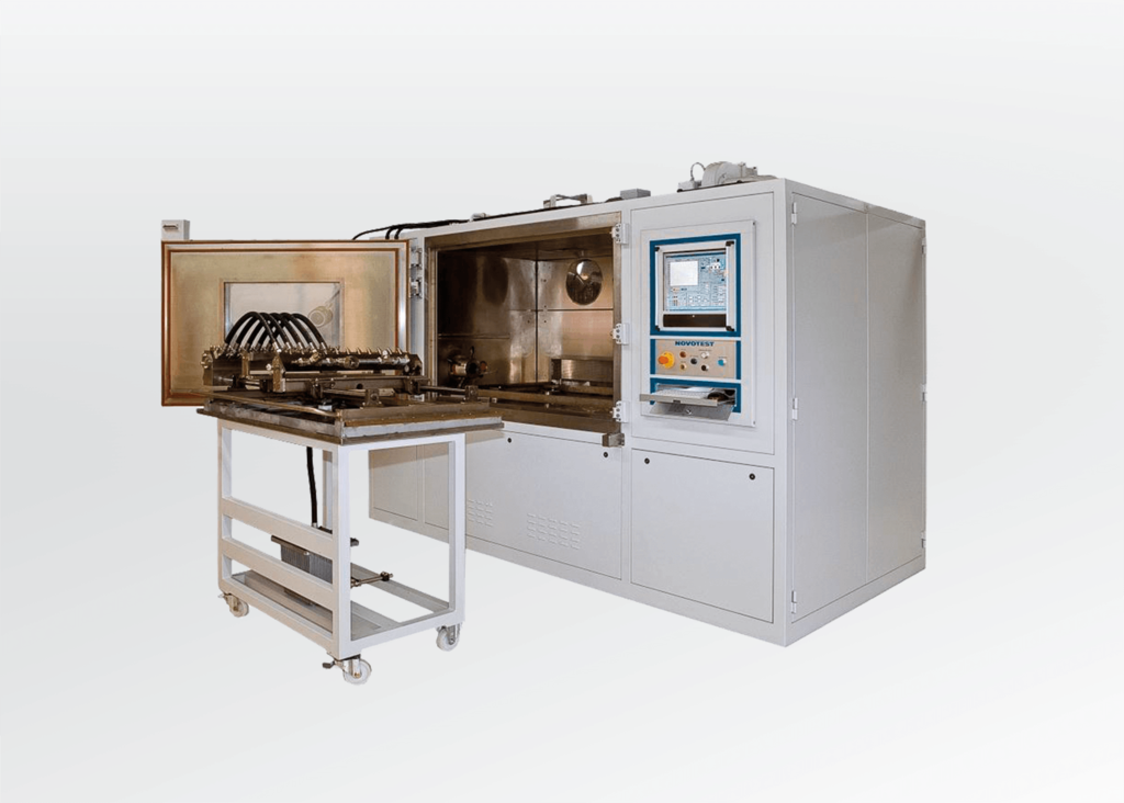 Hydraulic test stand from Blum-Novotest impulse test stand for automotive requirements