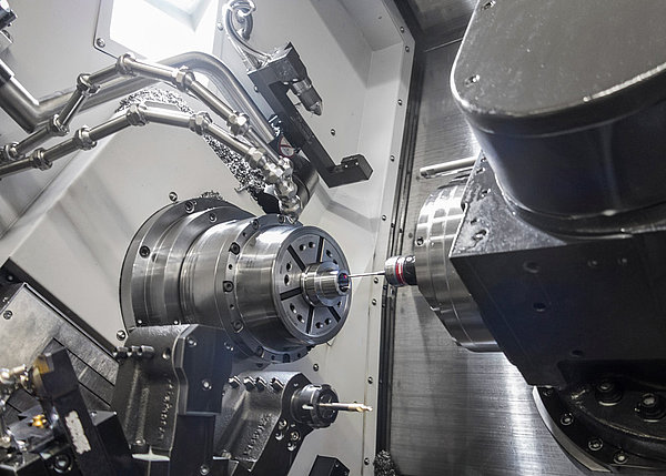 ALSTO Präzisionsspannwerkzeuge GmbH uses more than just BLUM touch probes to achieve stunning results. The LaserControl NT-H 3D laser measuring system measures milling and turning tools directly in the machine tool.