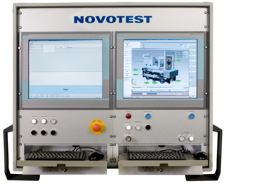 NovoPS test stand software from Blum-Novotest