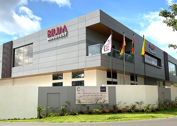 Blum-Novotest Niederlassung - Gebäude in Bangalore in Indien