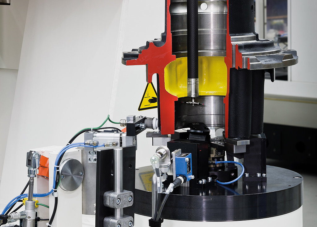 Blum-Novotest Flexible 2D Messmaschine - Dynamische Messung von Radnaben Blum-Novotest Flexible 2D Messmaschine für rotationssymmetrische Bauteile - Dynamische Messung von Radnaben