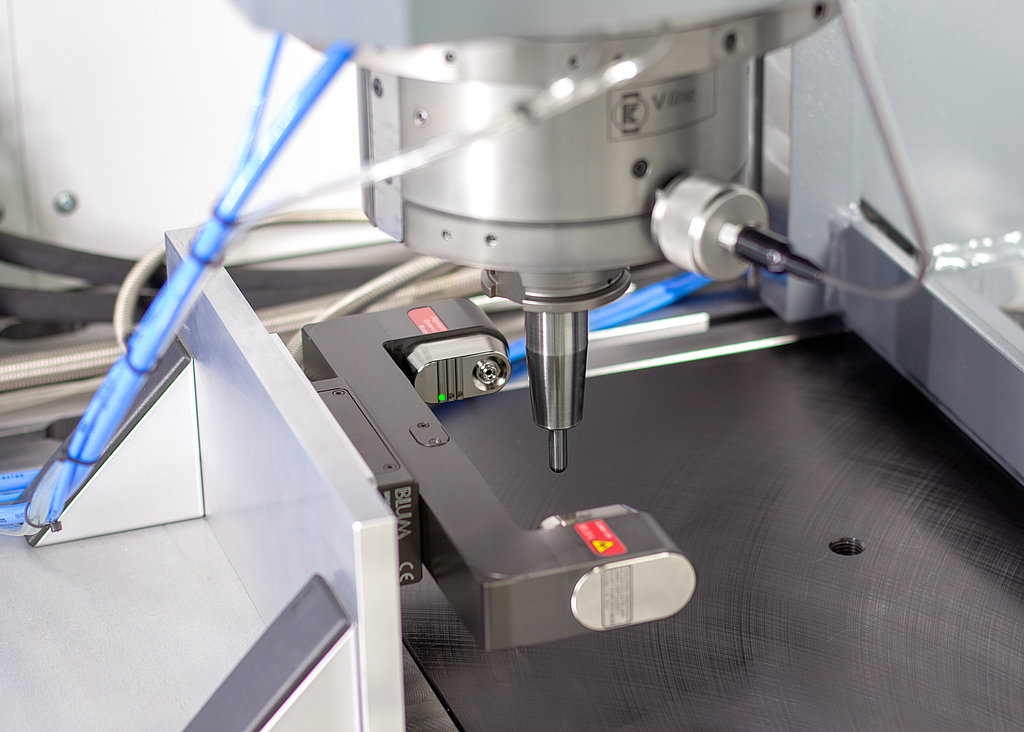 Blum-Novotest Spindelprüfstand End-of-Line Option Rundlaufmessung LC50-DIGILOG Rundlaufmessung mit LC50-DIGILOG auf Spindelprüfstand von Blum-Novotest