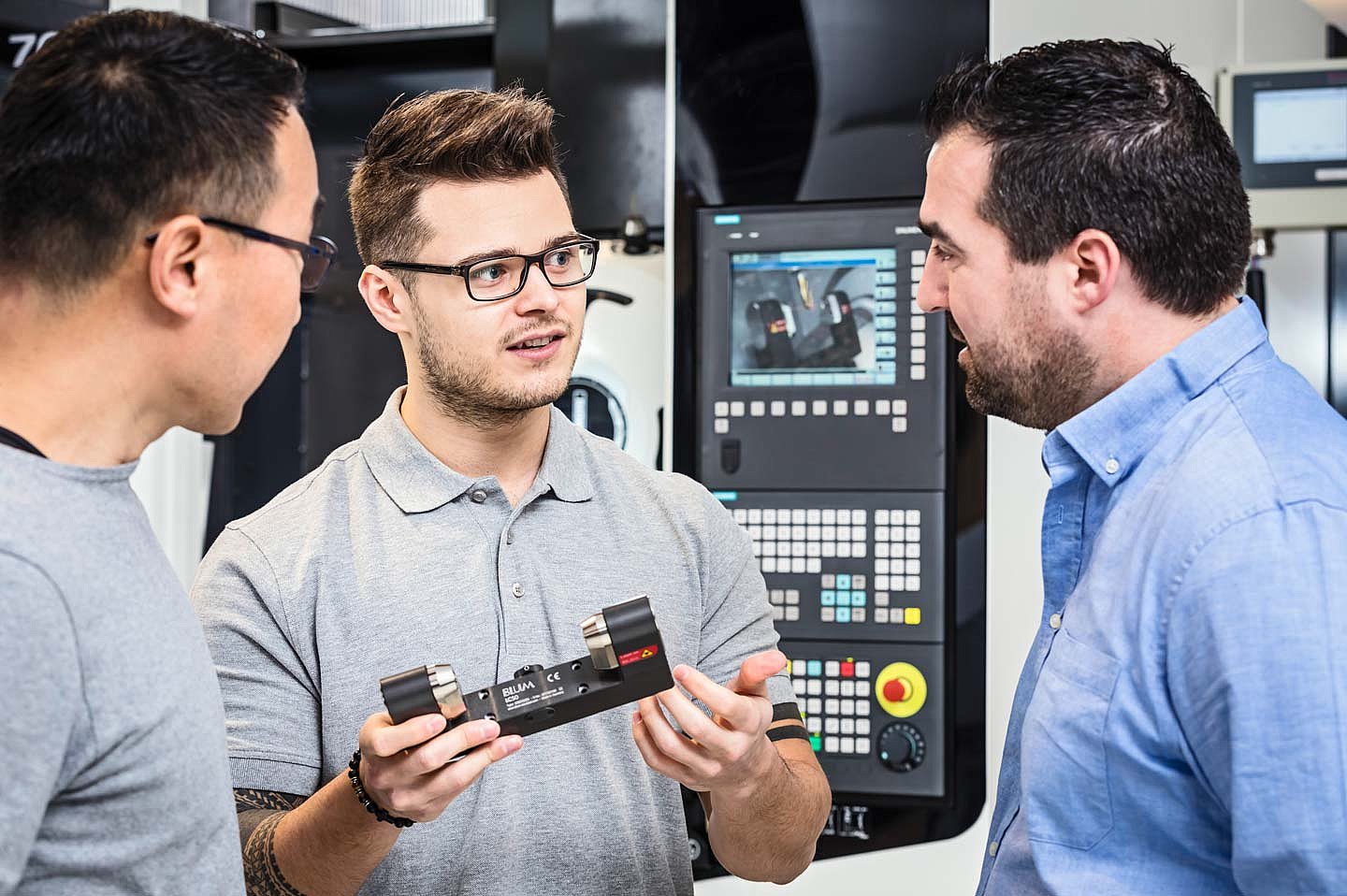 Workshops and training courses at the Blum-Novotest Employee and Customer Centre