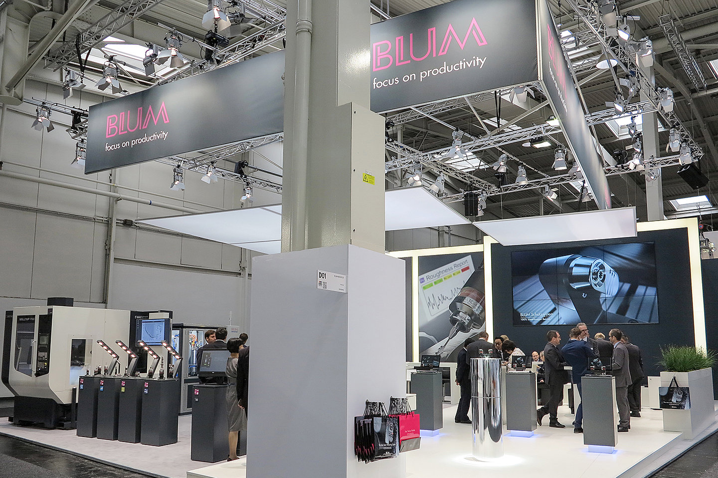 Blum-Novotest EMO 2017 Messestand