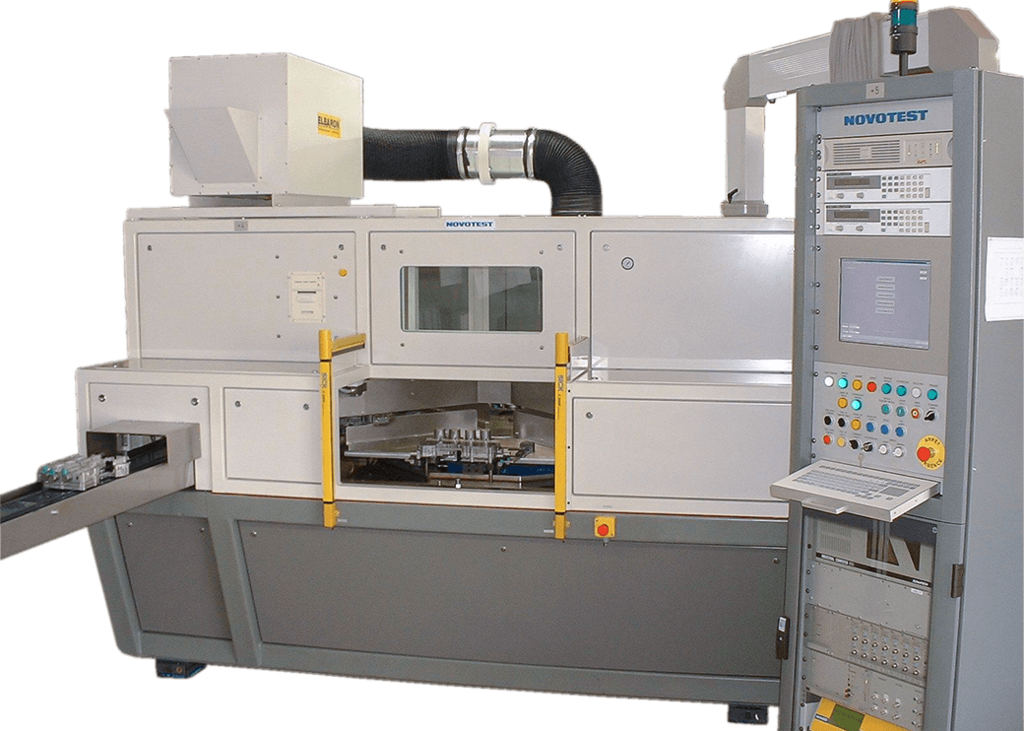 Blum-Novotest special system test stand hydraulic switch plates Special system from Blum-Novotest test stand for hydraulic switch plates