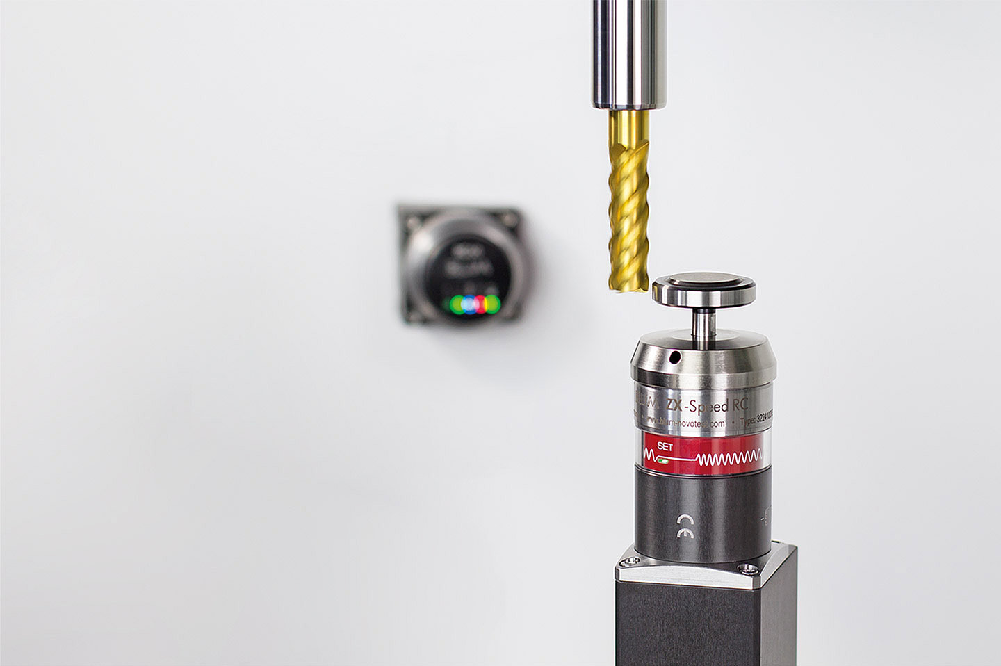 Tool measurement on a drill bit using the ZX Speed tool measuring probe