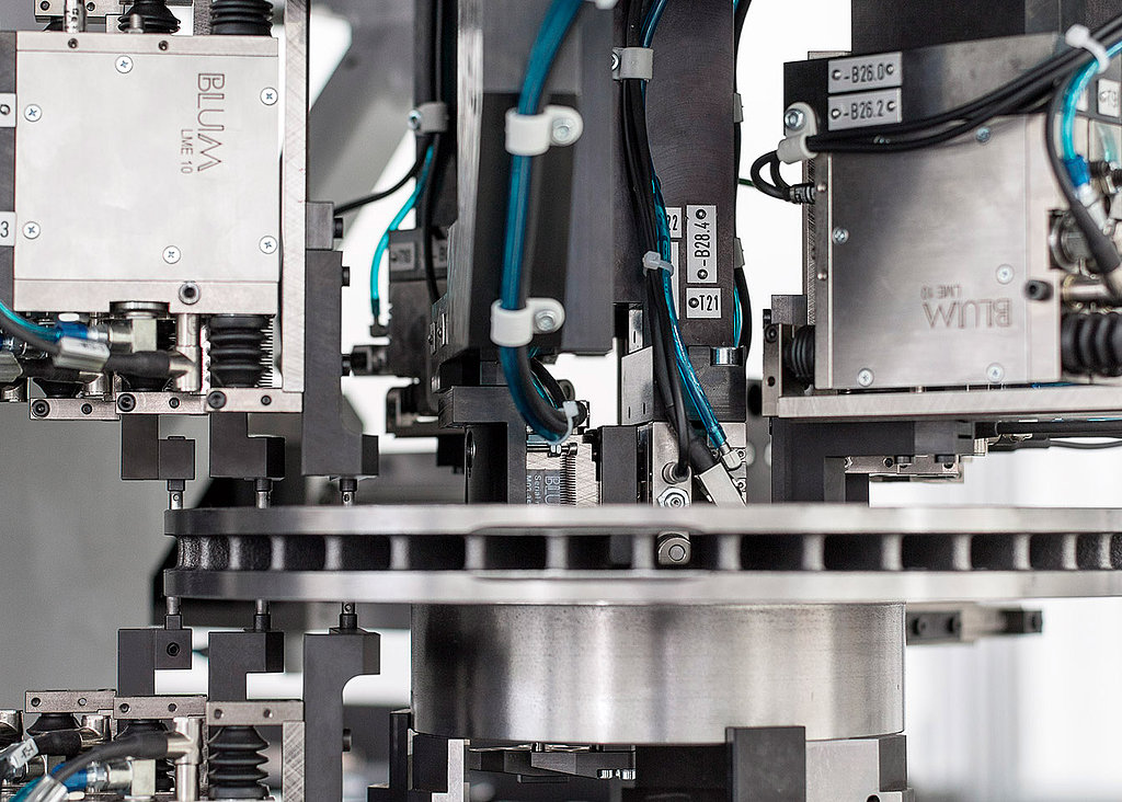 Blum-Novotest Mehrstellenmessmaschine für Bremsscheiben und Bremstrommeln - Dynamische Messung