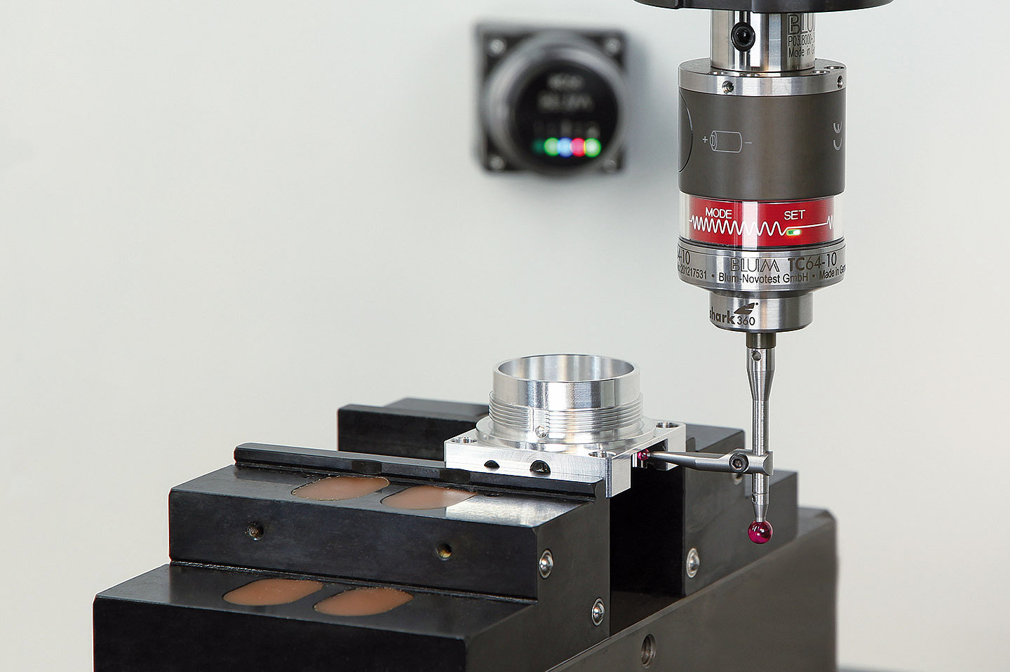 Workpiece measurement with TC54-10 touch probe