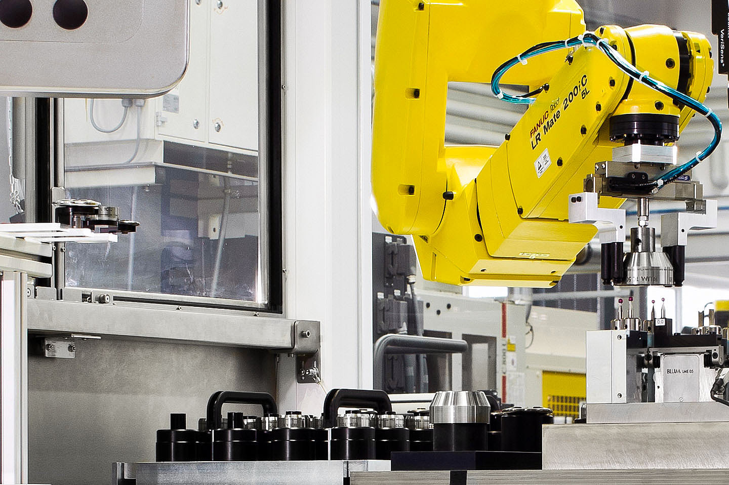 Blum-Novotest BMK5 flexible measuring and automation concept in detail view