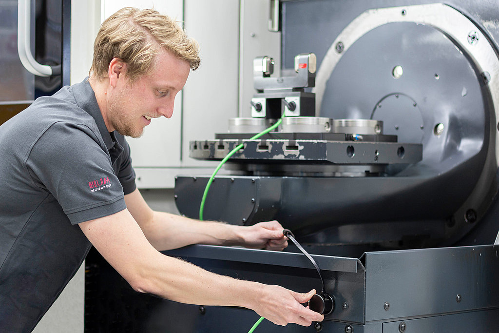 Ablauf einer Messung mit Portable SpindleControl von BLUM