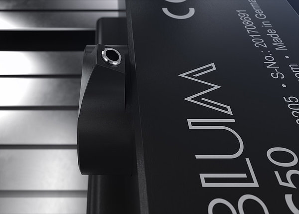 Die neue HPC-Blasdüse mit 25 Prozent erhöhtem Reinigungsdruck ermöglicht eine noch effektivere Reinigung der Werkzeugschneiden. Die neue HPC-Blasdüse mit 25 Prozent erhöhtem Reinigungsdruck ermöglicht eine noch effektivere Reinigung der Werkzeugschneiden.