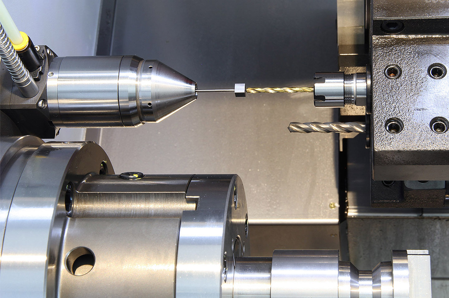 TC76 touch probe in tool measurement in a lathe