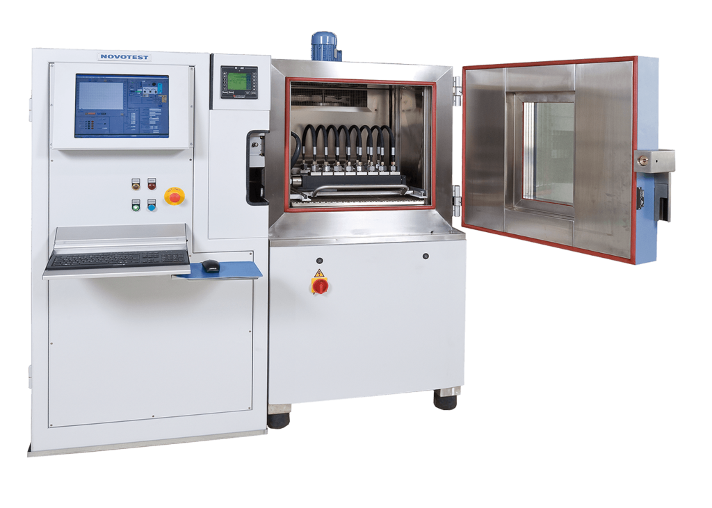 Blum-Novotest hydraulic test stand impulse testing MT series Hydraulic test stand from Blum-Novotest impulse testing MT series