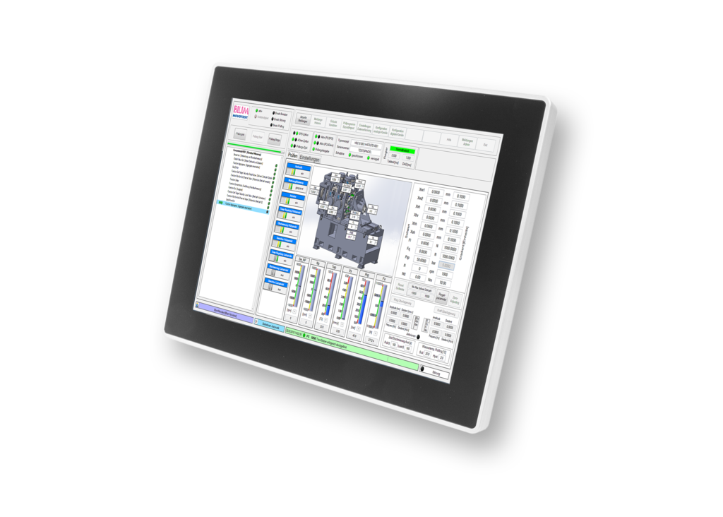 Software für Laborprüfstände von Motorpsindeln von Blum-Novotest Blum-Novotest Software für Laborprüfstände von Motorspindeln