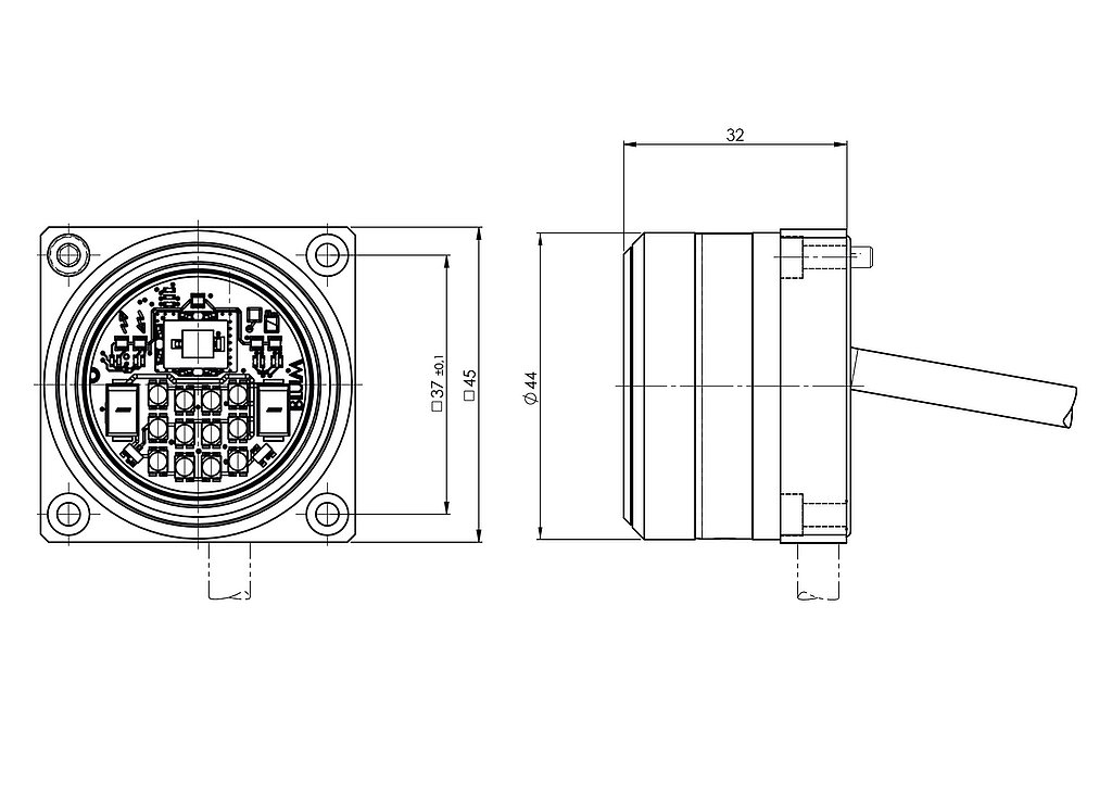 IC56 receiver for BLUM measuring systems