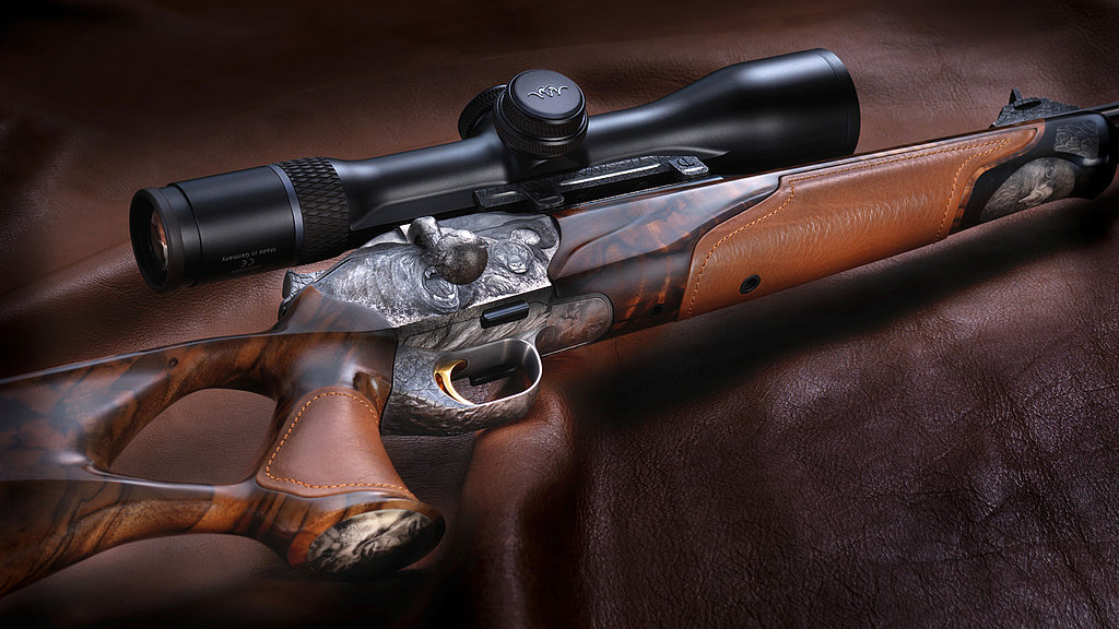 BLUM Drehmaschinen-Messtaster in der Fertigung von Jagdwaffen BLUM Drehmaschinen-Messtaster bei Blaser Group GmbH