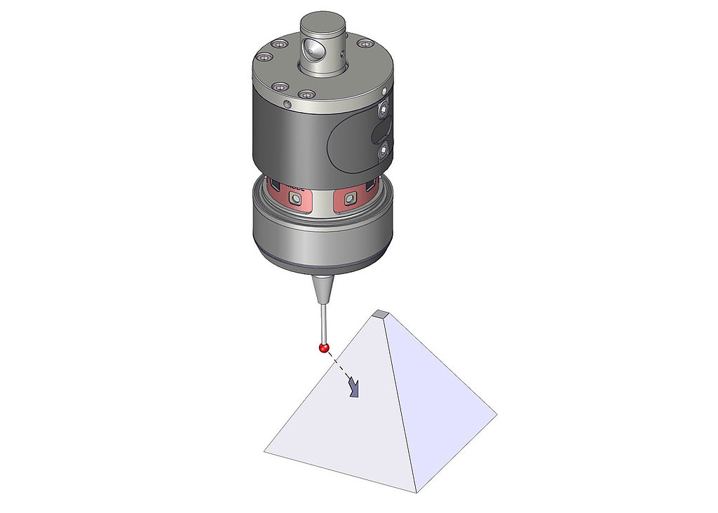 3D vector probing with BLUM 3D Vector Probing NC-based measuring cycles