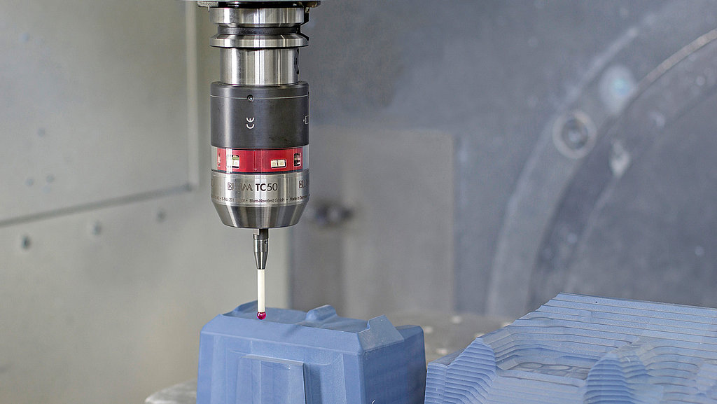 BLUM measuring software in mould-making for series models made of synthetic resin BLUM measuring software at Sammer Modell- und Formenbau GmbH