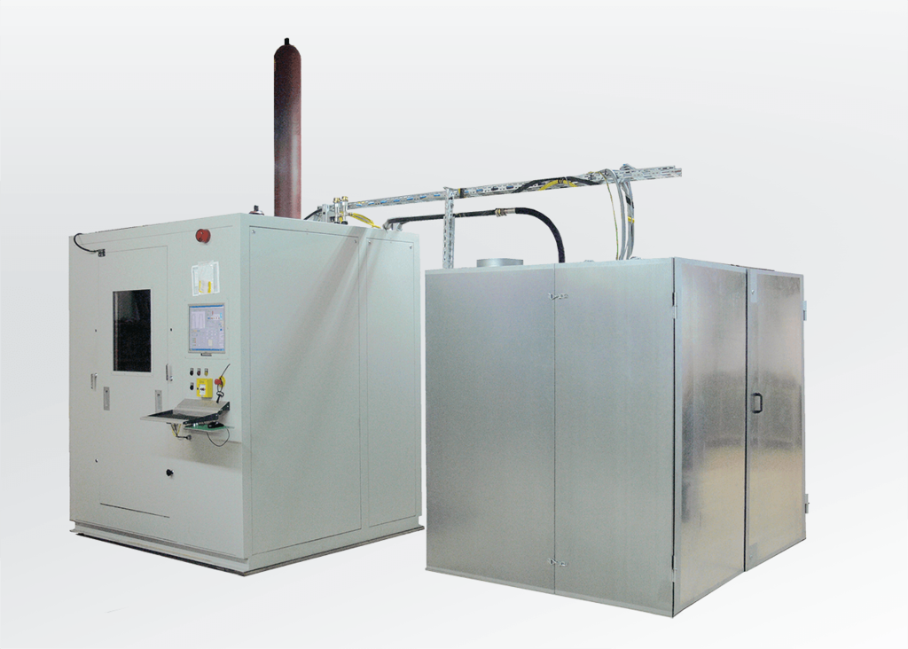 Blum-Novotest hydraulic test stand for industrial requirements Hydraulic test stand from Blum-Novotest for industrial requirements