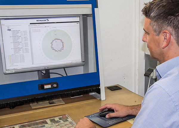 Für die Visualisierung hat Thomas Vujica eine Auswertesoftware entwickelt