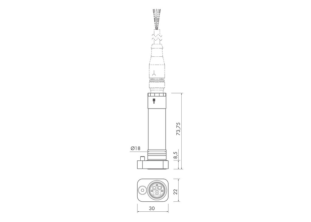 Receivers for BLUM measuring systems with infrared transmission