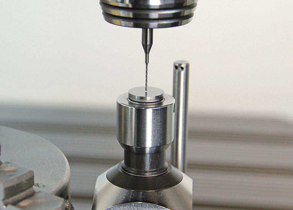 Z-Pico tool measuring probe with drill bit