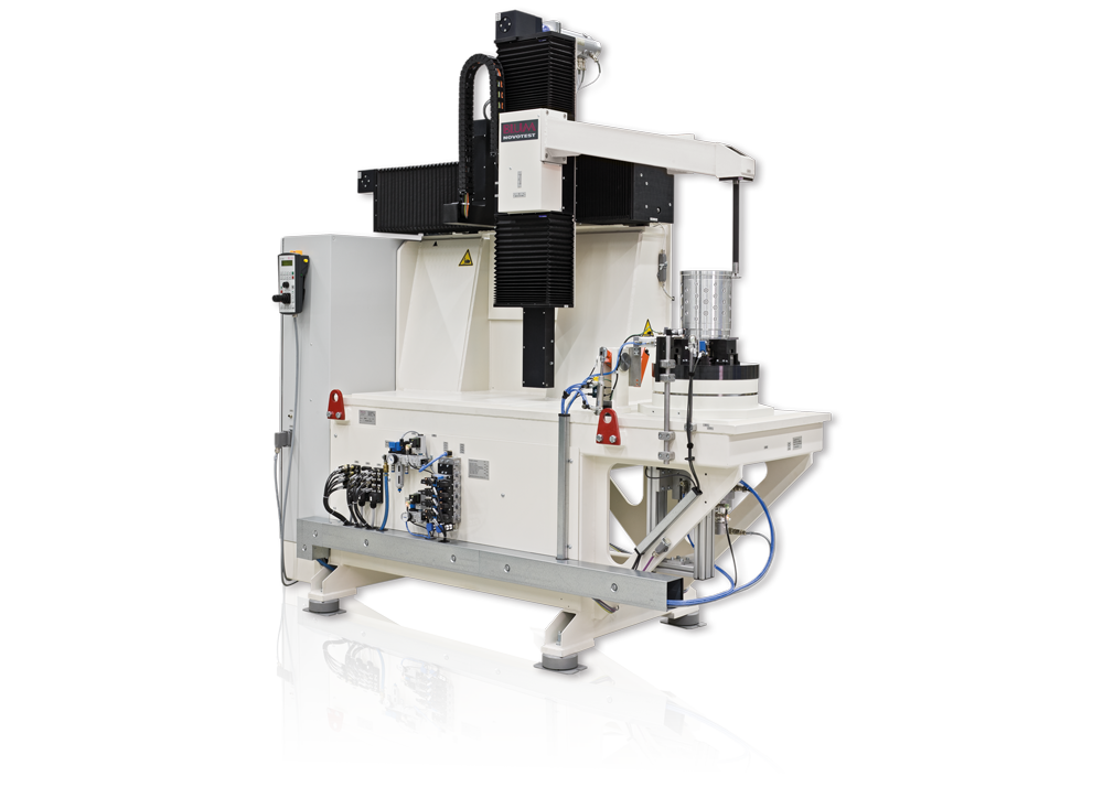 Blum-Novotest Flexible 2D Messmaschine für rotationssymmetrische Bauteile Blum-Novotest Flexible 2D Messmaschine für rotationssymmetrische Bauteile in der Komplettansicht