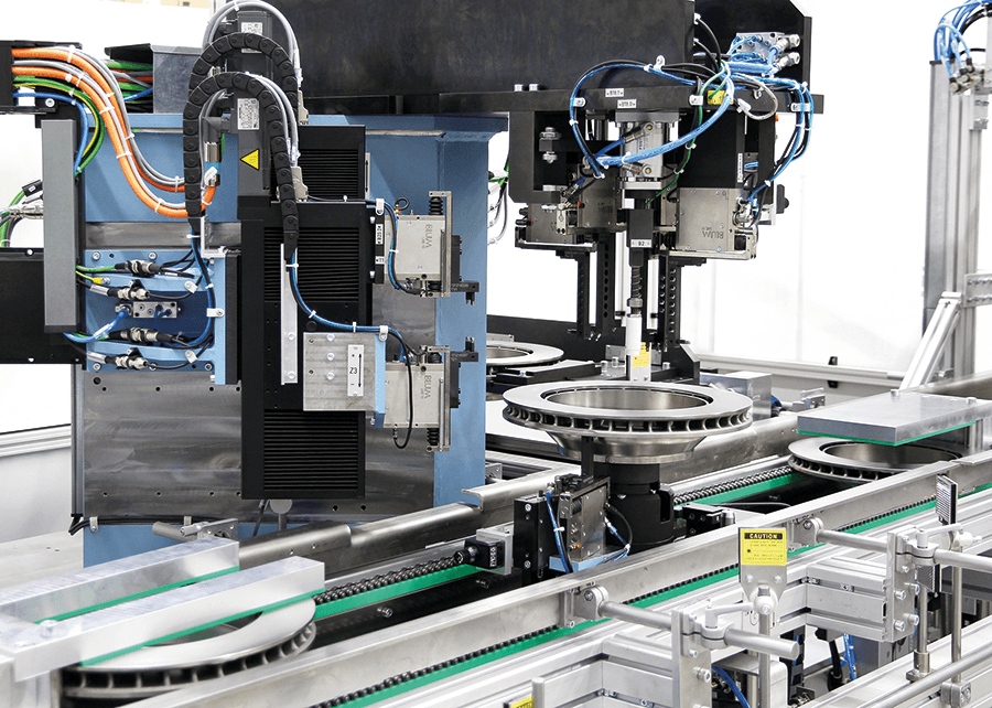 Blum-Novotest Mehrstellenmessmaschine - Im Takt der Produktion Blum-Novotest Mehrstellenmessmaschine für Bremsscheiben und Bremstrommeln - Im Takt der Produktion