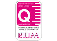 Qualitätsmanagement-Siegel der Blum-Novotest GmbH